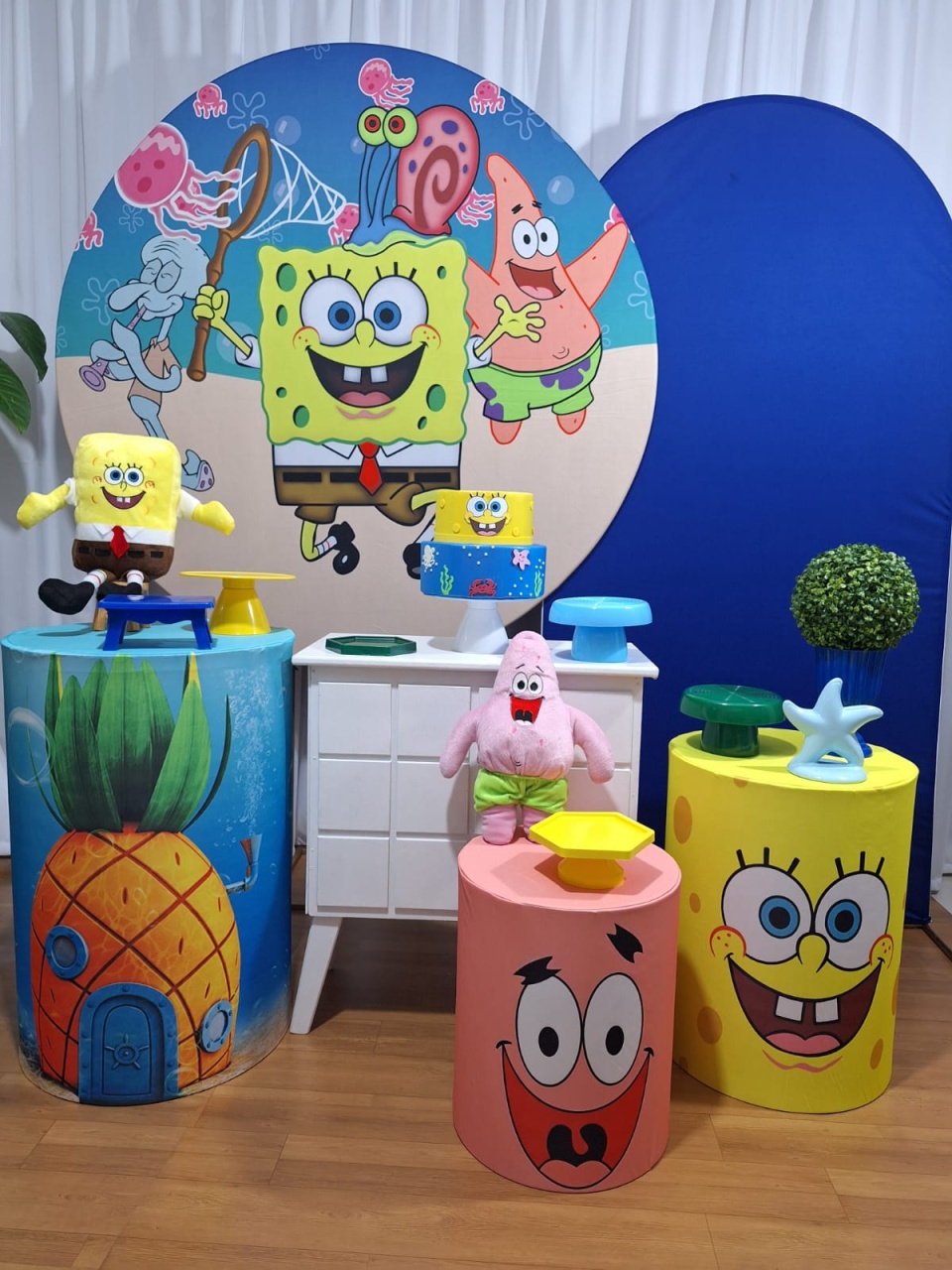 Bob Esponja - Diamante - Decorações Ale Ramos