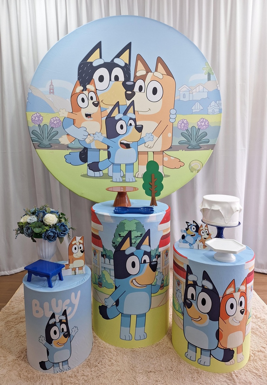 Blue - Prata - Decorações Ale Ramos