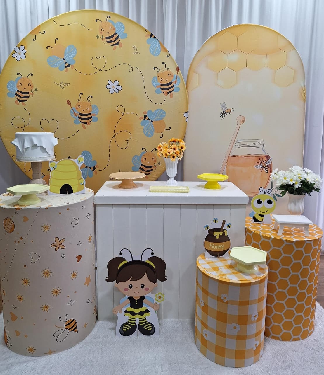 Kit Abelha Diamante - Decorações Ale Ramos