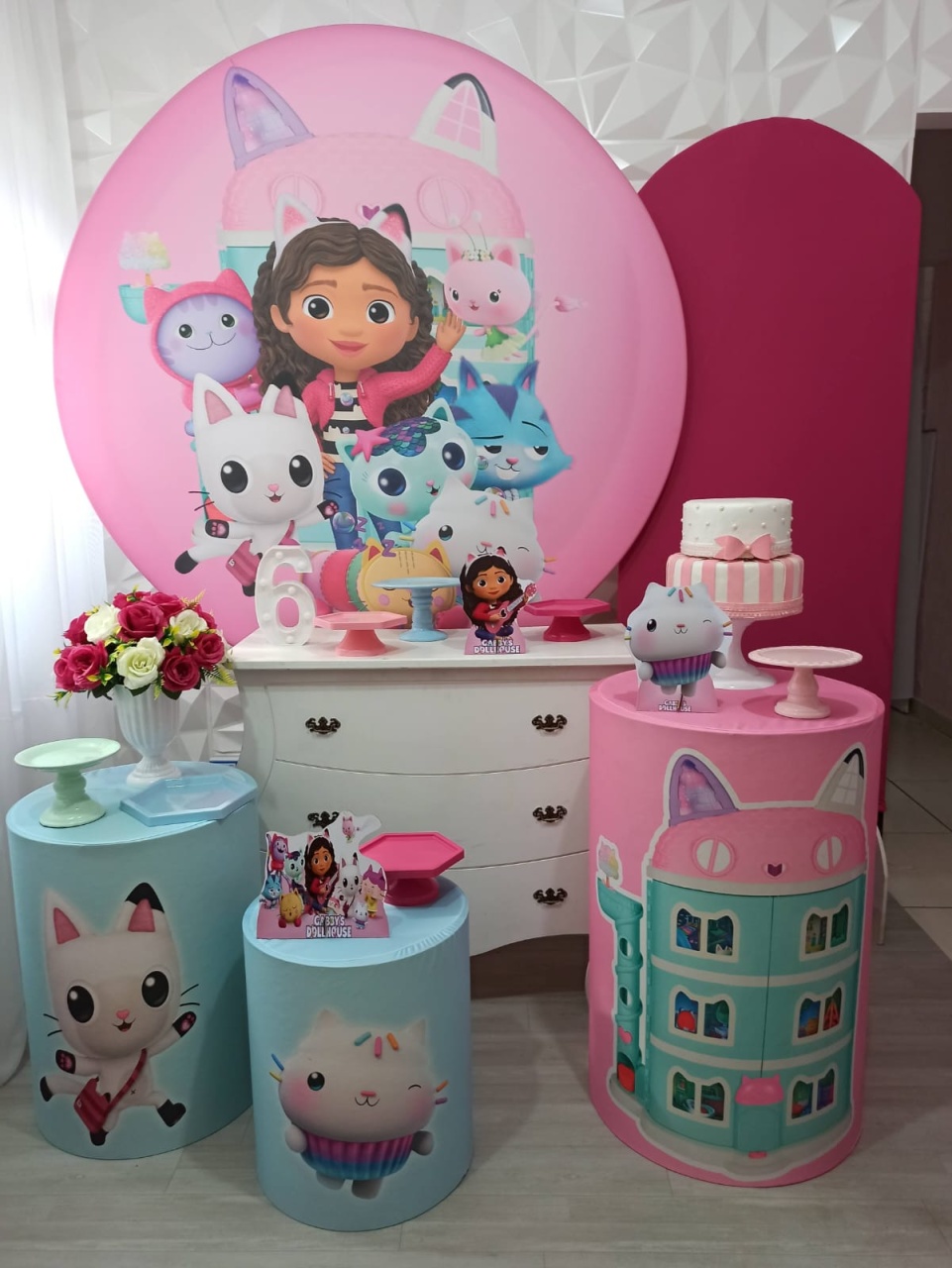 Casa Mágica Gabi - Diamante - Decorações Ale Ramos