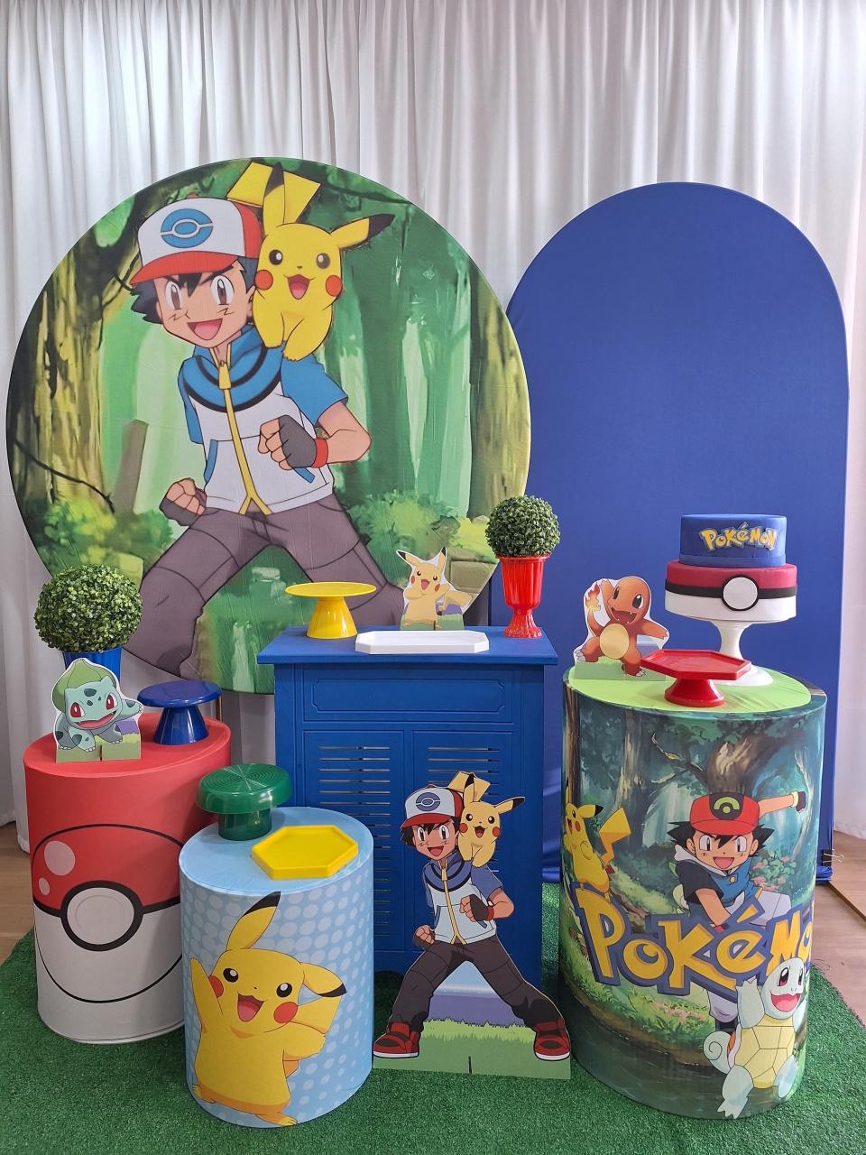 Pokemon - Prata - Decorações Ale Ramos