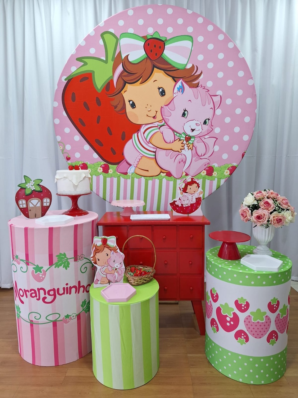 Moranguinho Baby - Ouro - Decorações Ale Ramos