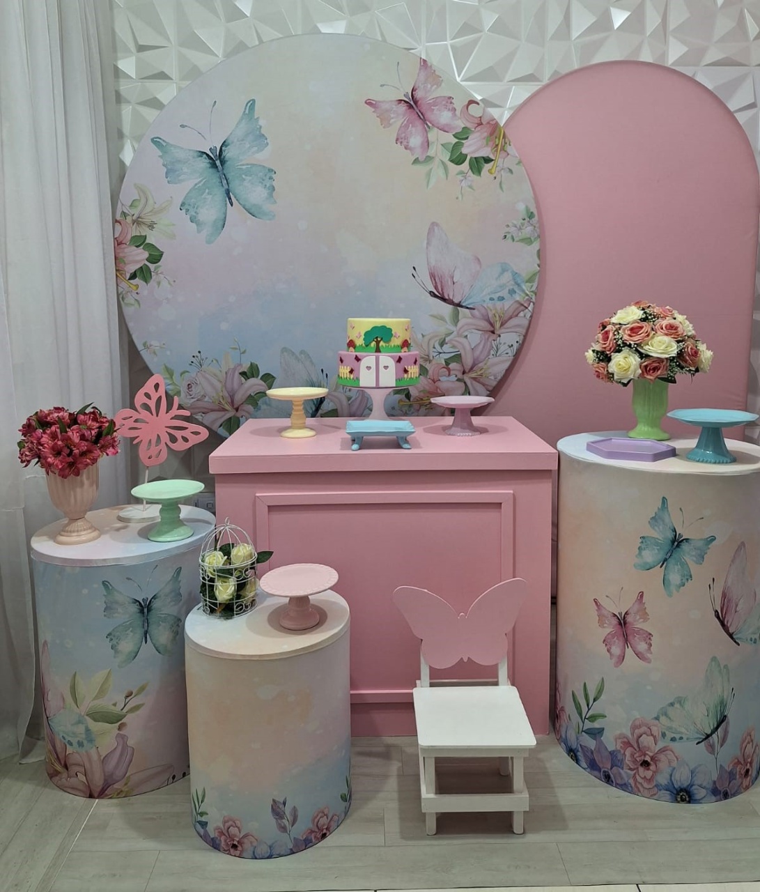 Borboletas - Diamante - Decorações Ale Ramos
