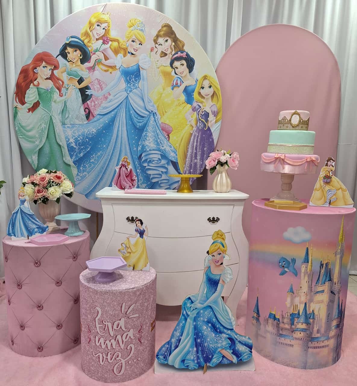 Princesas - Diamante - Decorações Ale Ramos