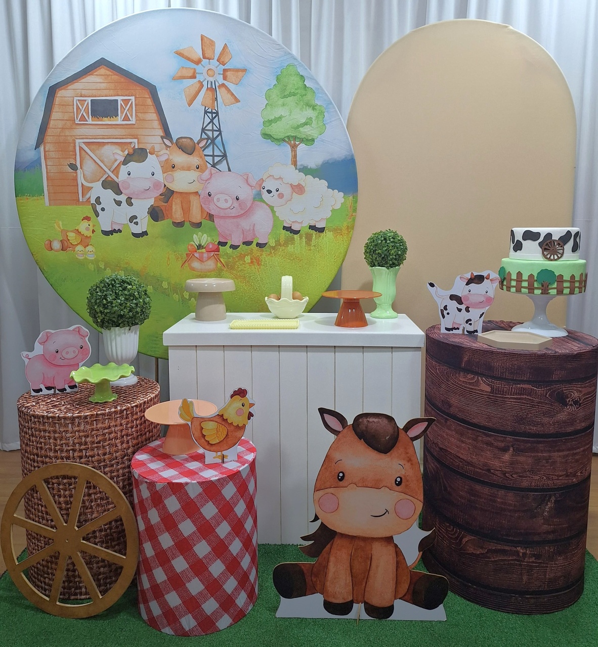 Fazendinha - Diamante - Decorações Ale Ramos