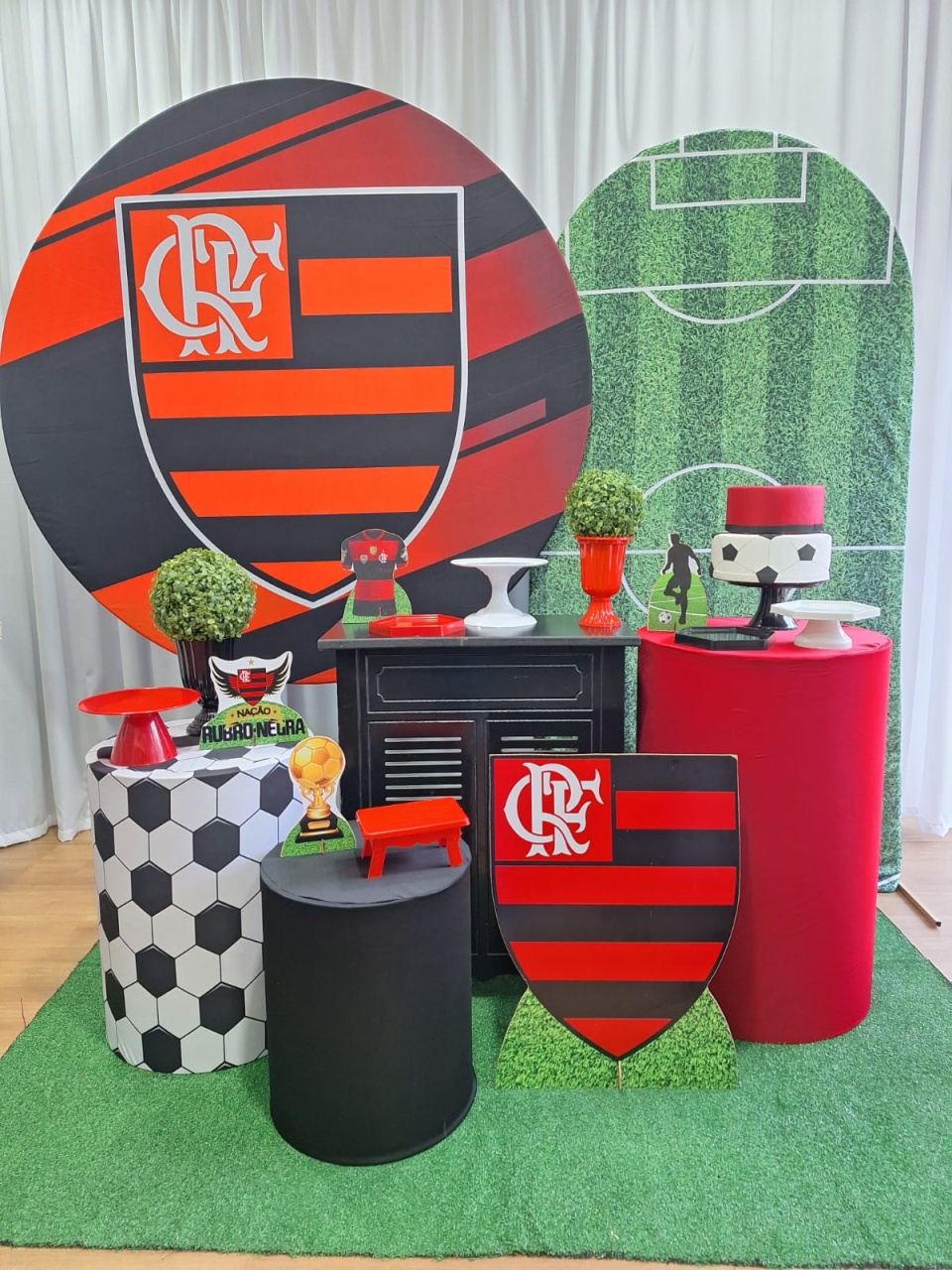Flamengo - Diamante 1 - Decorações Ale Ramos