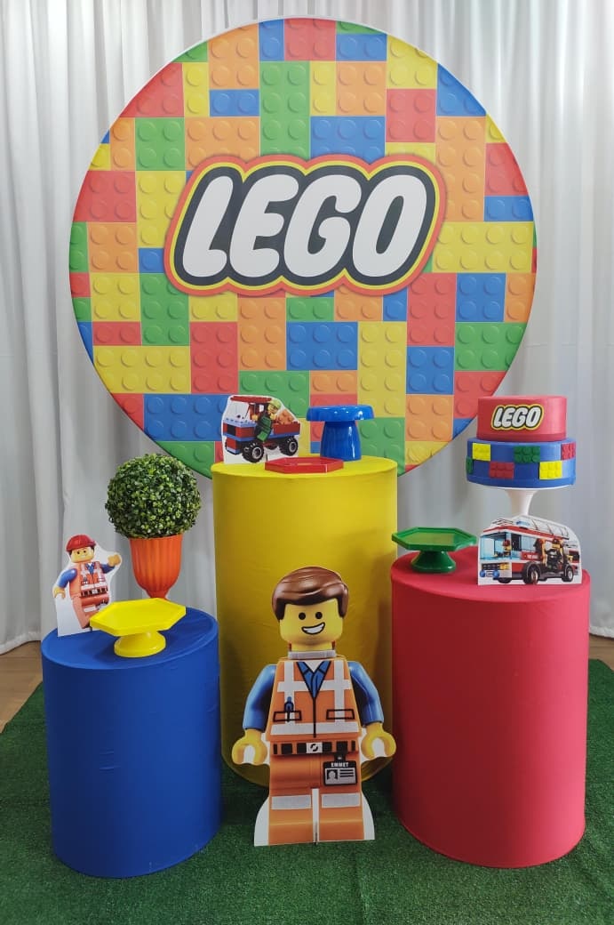 Lego - Prata - Decorações Ale Ramos