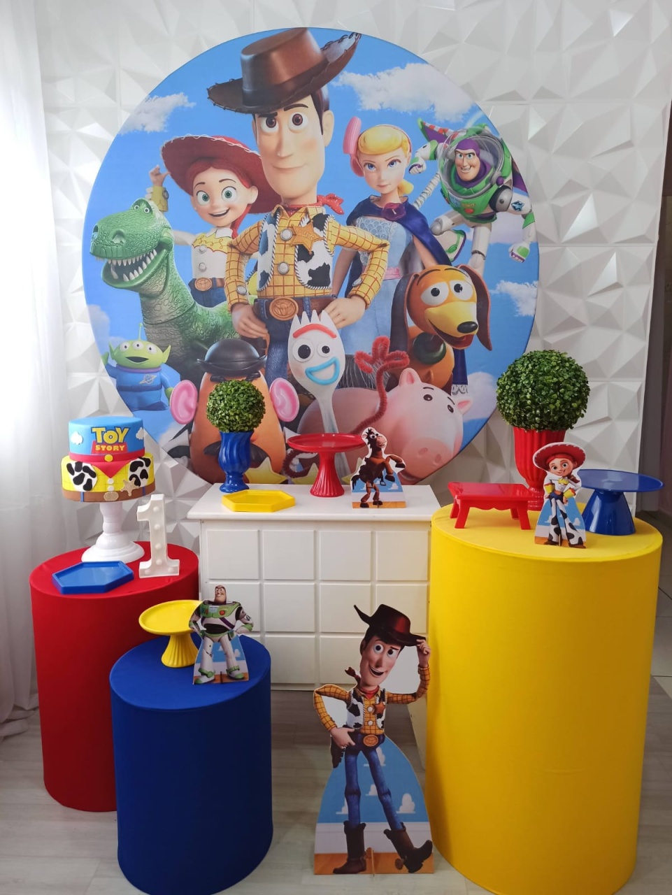 Toy Story - Ouro 1 - Decorações Ale Ramos