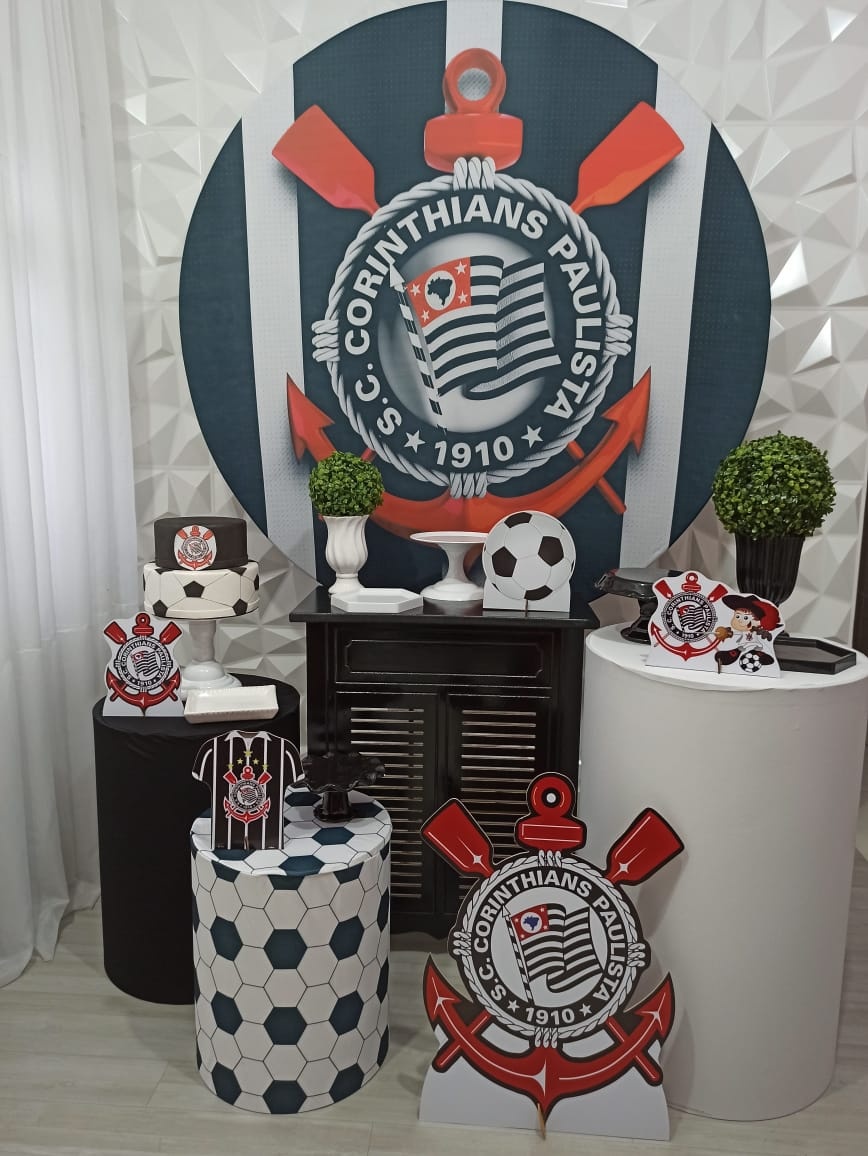 Corinthians - Ouro - Decorações Ale Ramos