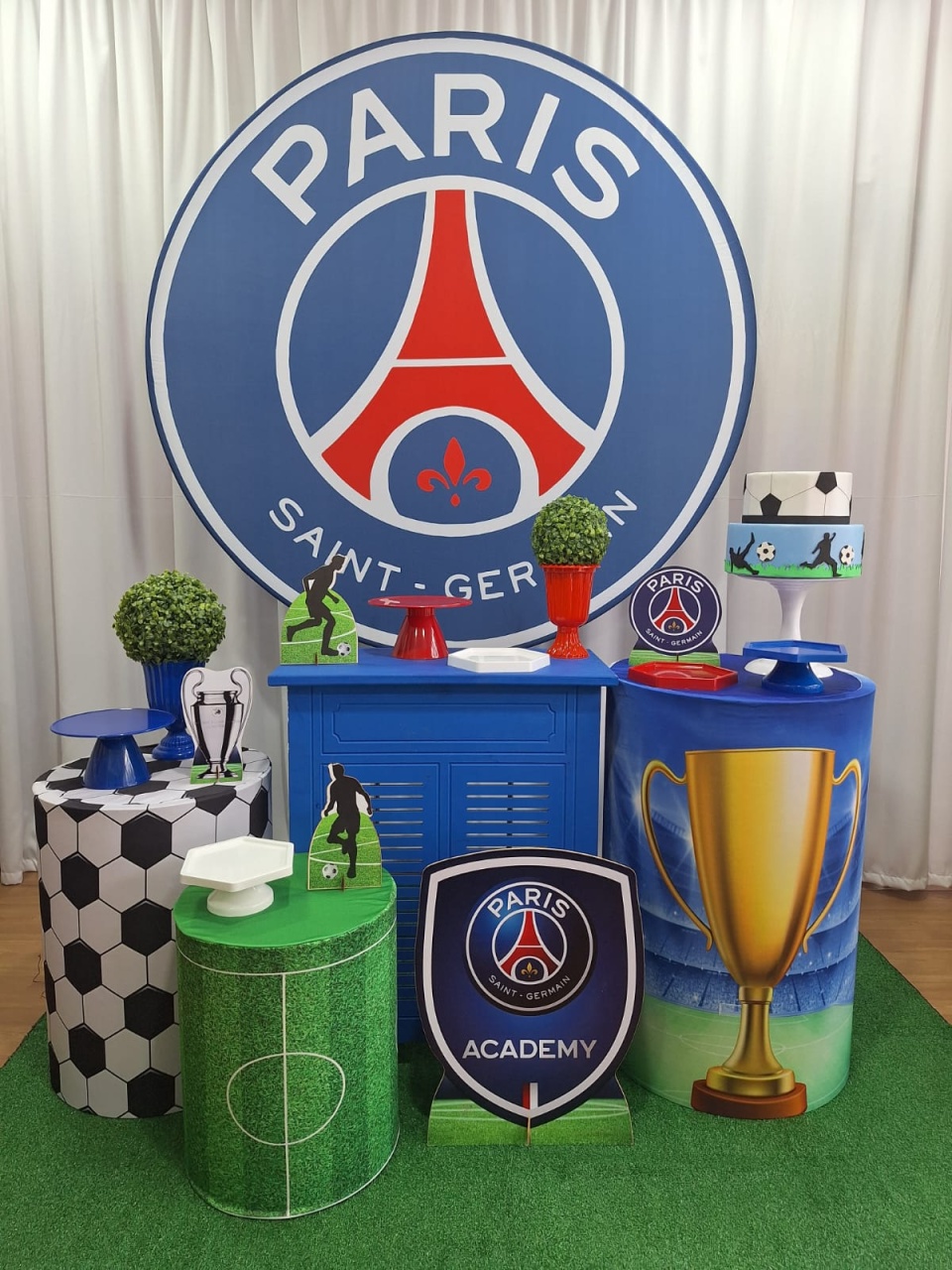 Psg - Ouro - Decorações Ale Ramos