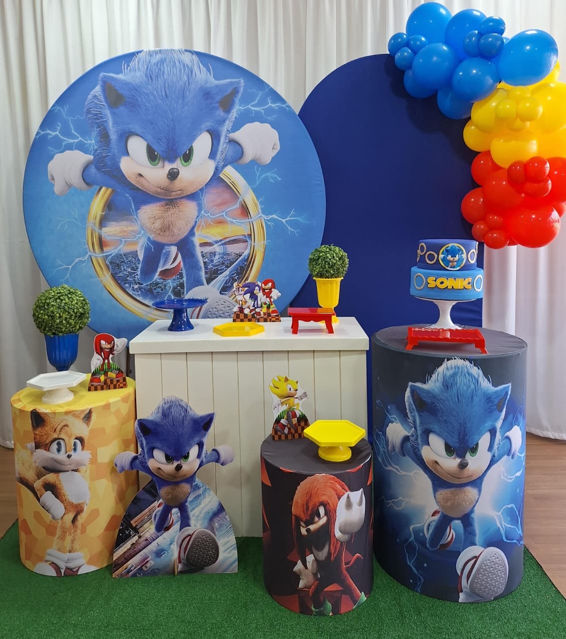 Sonic - Diamante - Decorações Ale Ramos