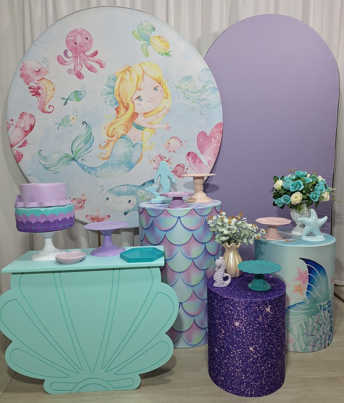 Sereia - Diamante - Decorações Ale Ramos