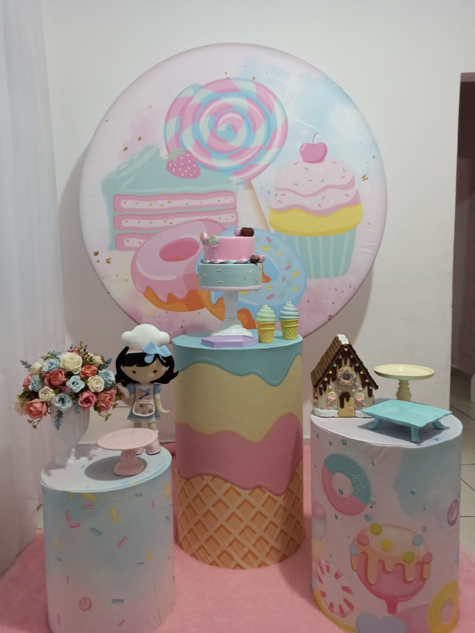 Confeitaria - Prata - Decorações Ale Ramos