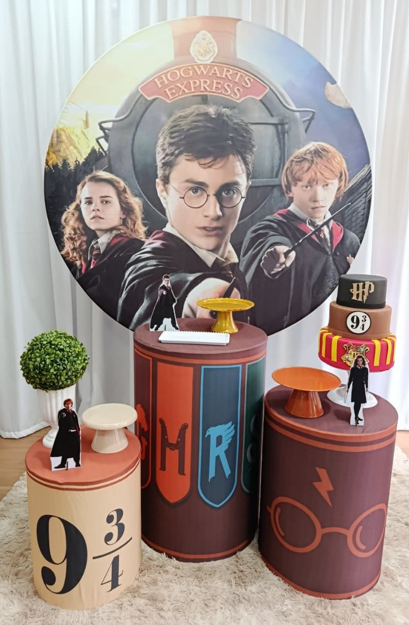 Harry Potter - Prata - Decorações Ale Ramos