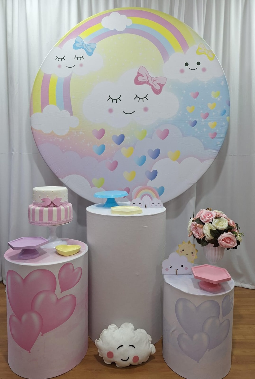 Nuvem - Prata - Decorações Ale Ramos