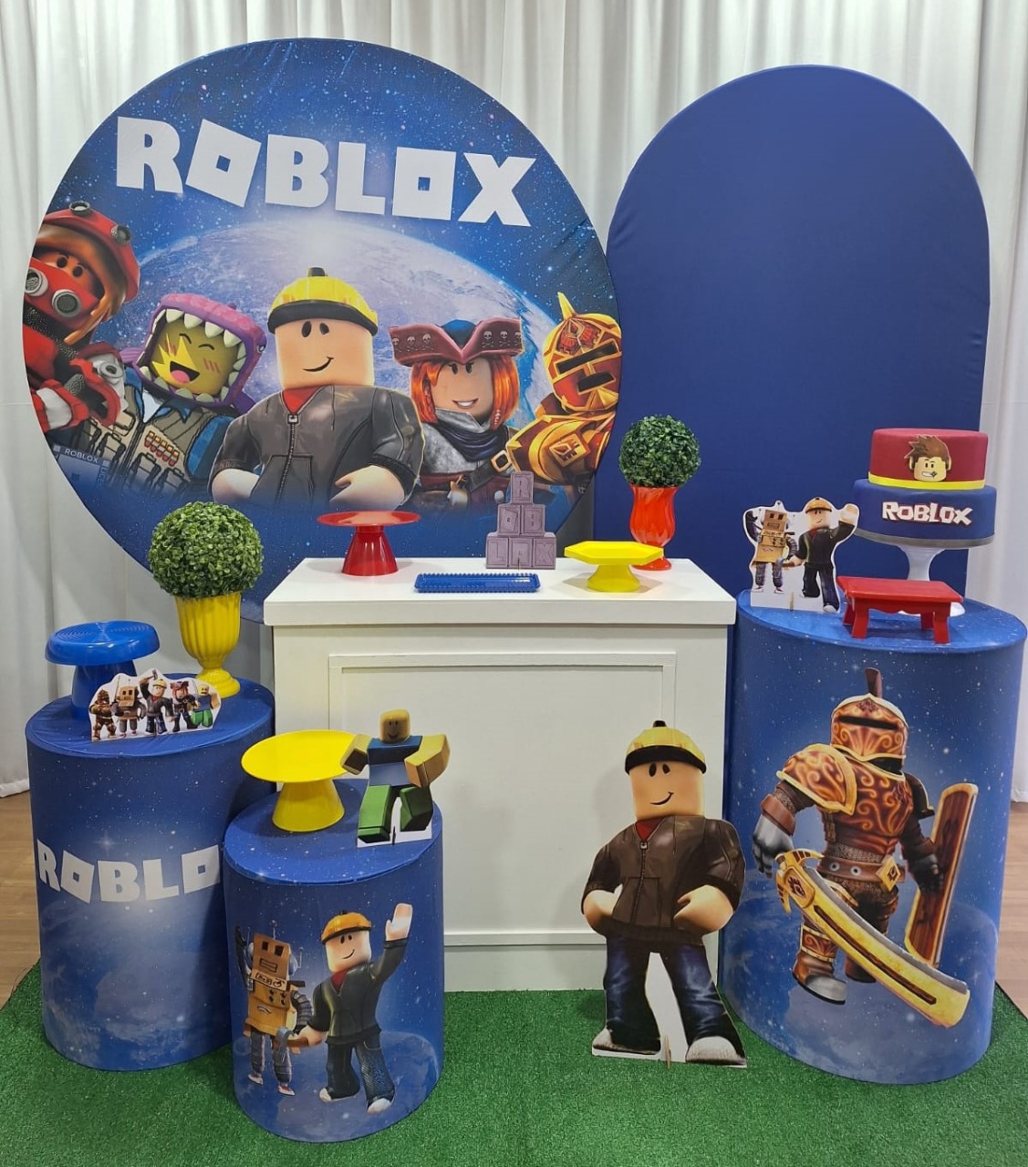Roblox - Diamante - Decorações Ale Ramos