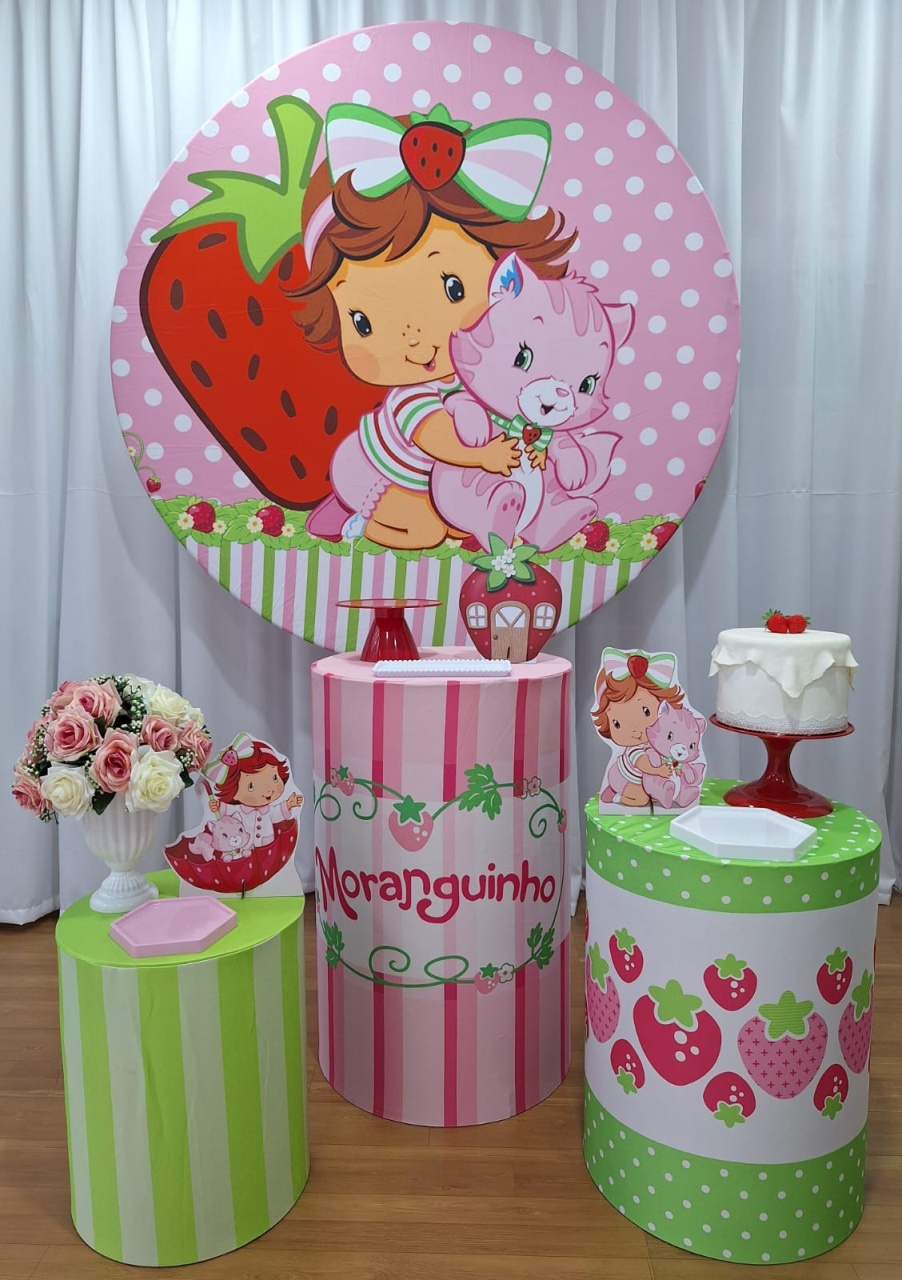 Moranguinho Baby - Prata - Decorações Ale Ramos
