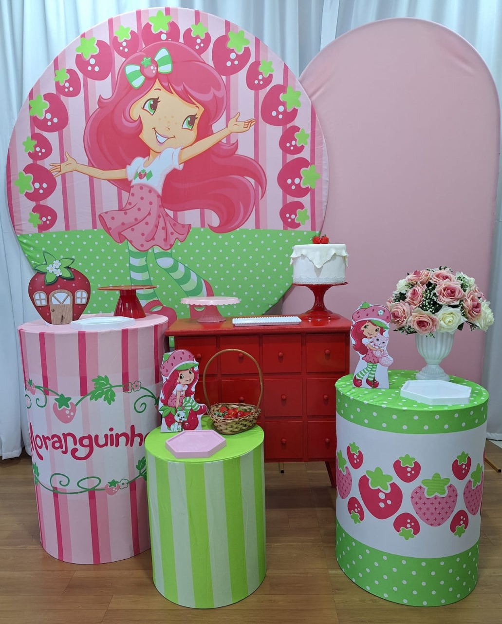 Moranguinho - Diamante - Decorações Ale Ramos