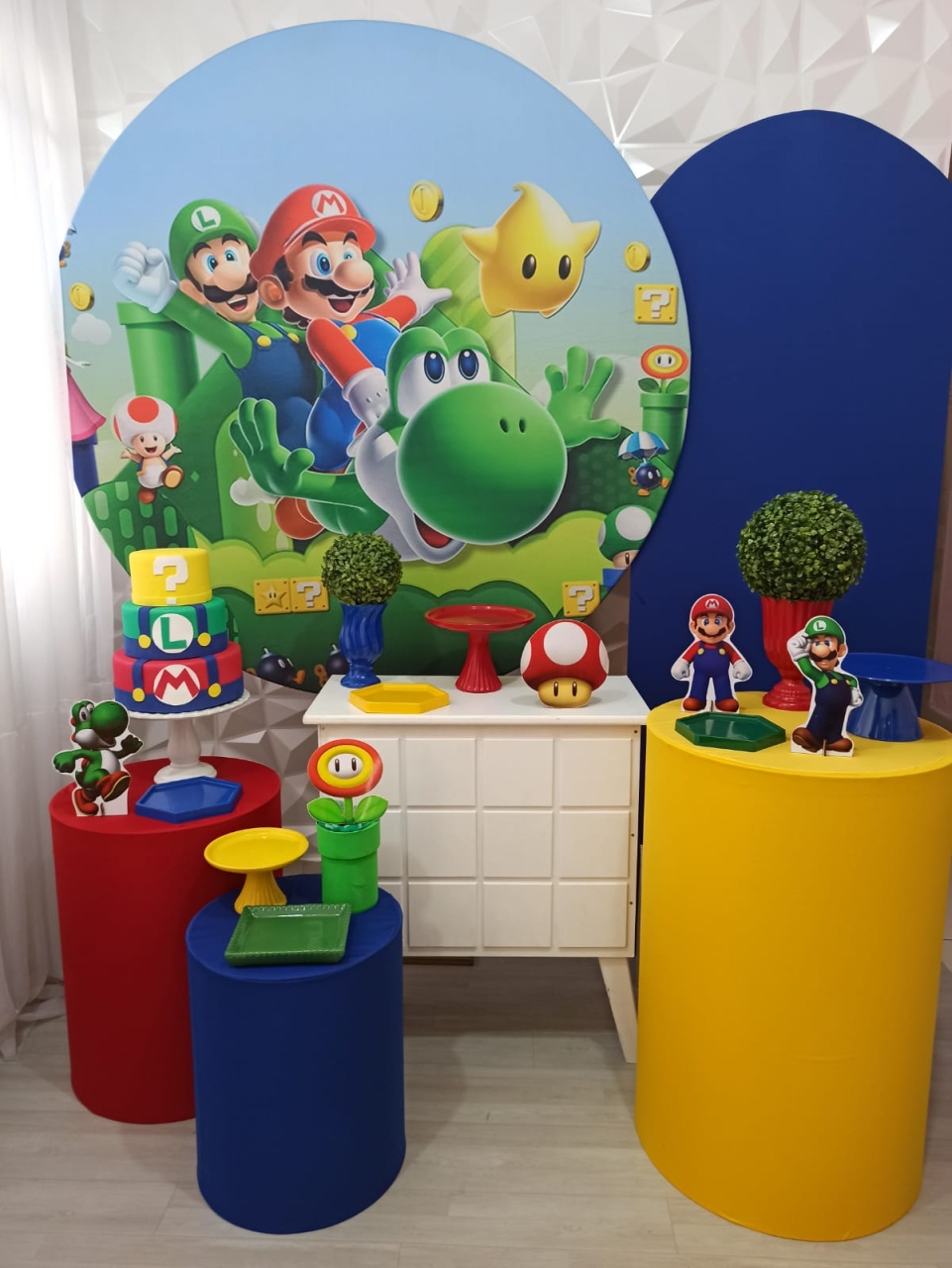 Mario - Diamante - Decorações Ale Ramos