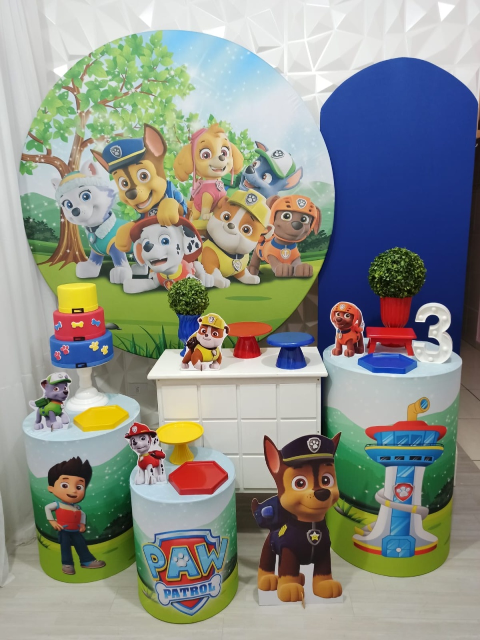 Patrulha Canina - Diamante - Decorações Ale Ramos
