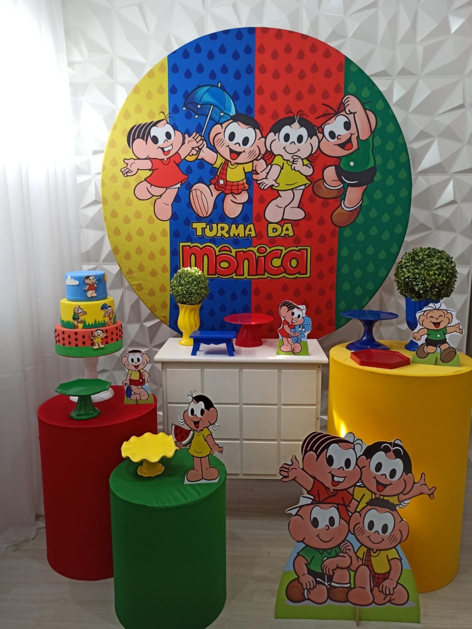 Turma da Mônica - Ouro 1 - Decorações Ale Ramos
