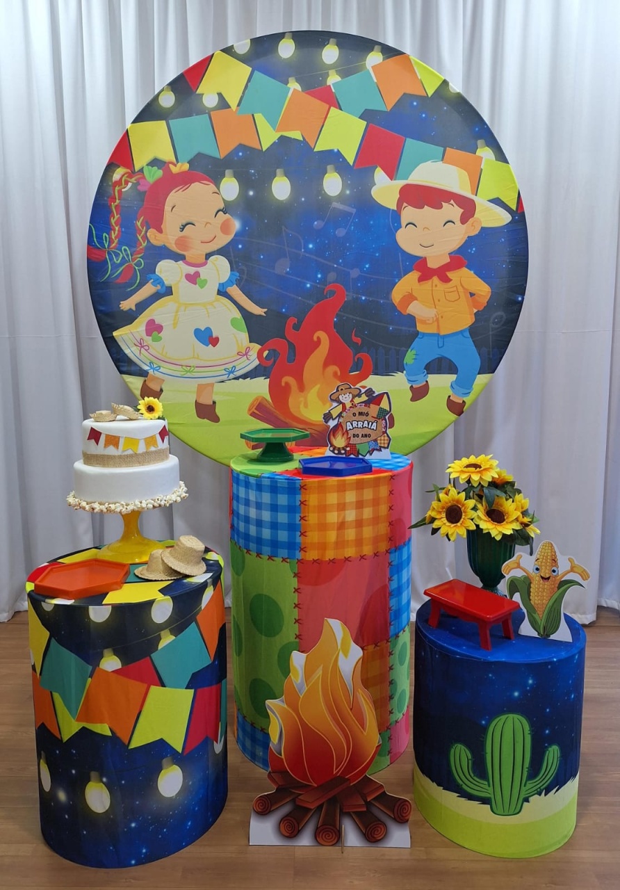 Festa Junina - Prata 1 - Decorações Ale Ramos