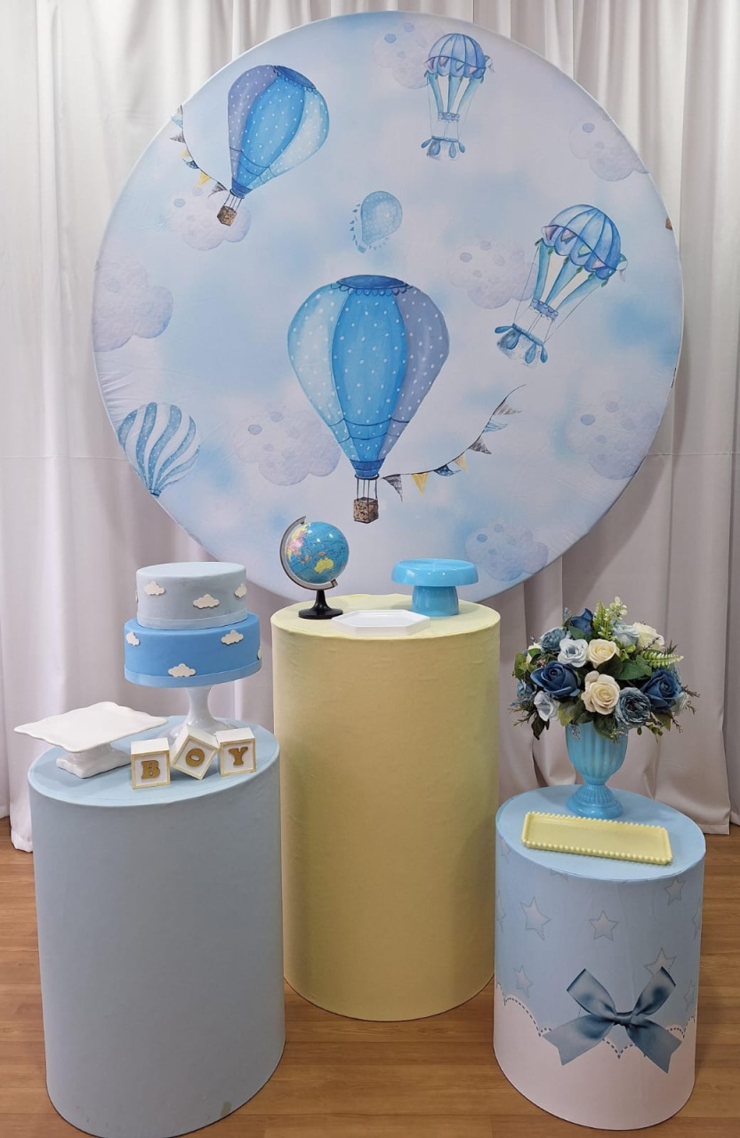 Balão - Prata - Decorações Ale Ramos