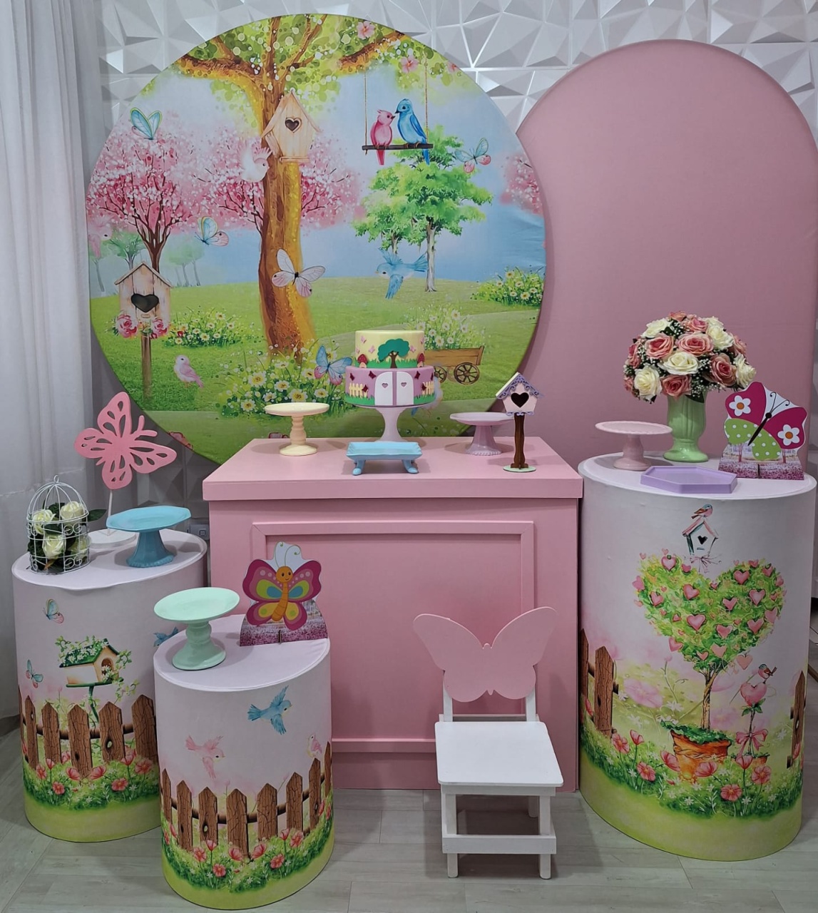 Jardim Encantado - Diamante - Decorações Ale Ramos
