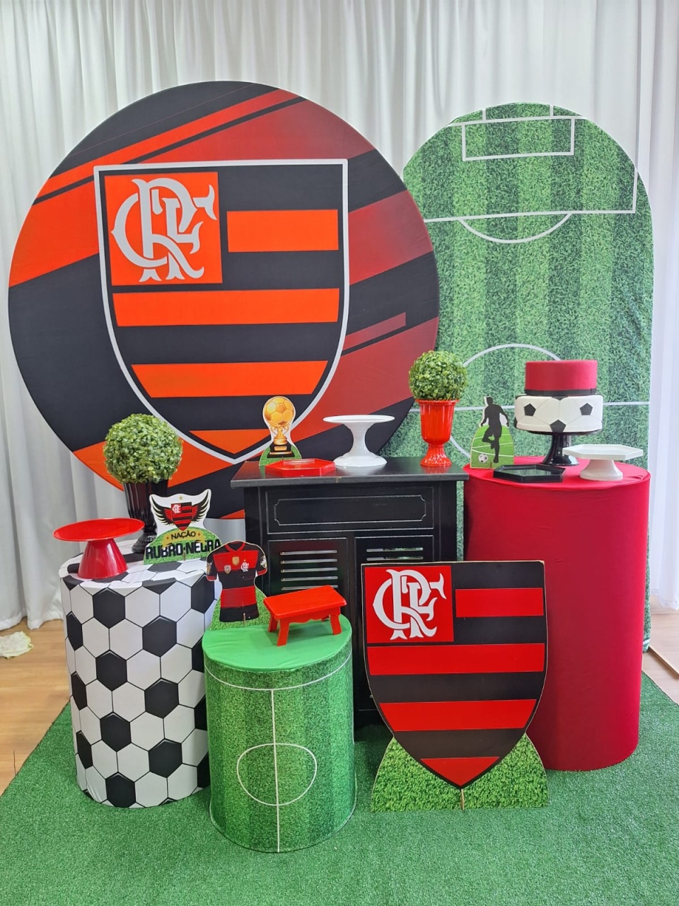 Flamengo - Diamante - Decorações Ale Ramos