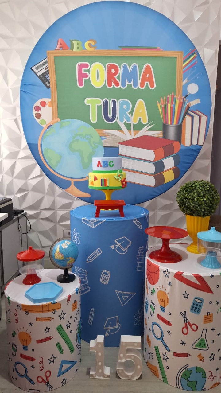 Formatura - Prata - Decorações Ale Ramos