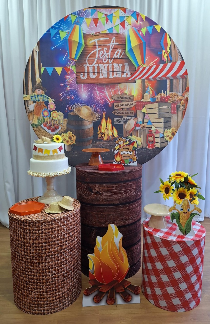 Festa Junina - Prata - Decorações Ale Ramos
