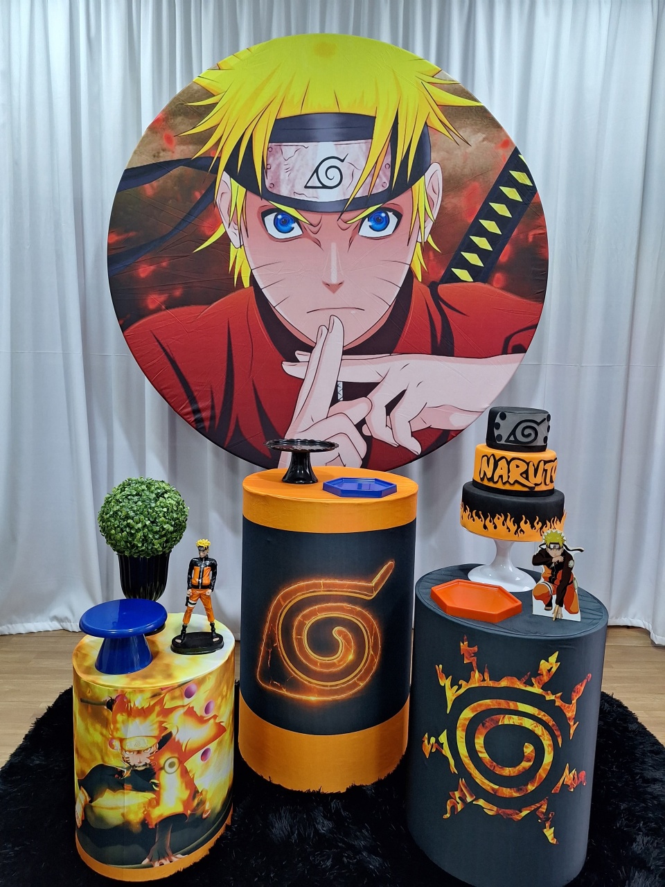 Naruto - Prata - Decorações Ale Ramos