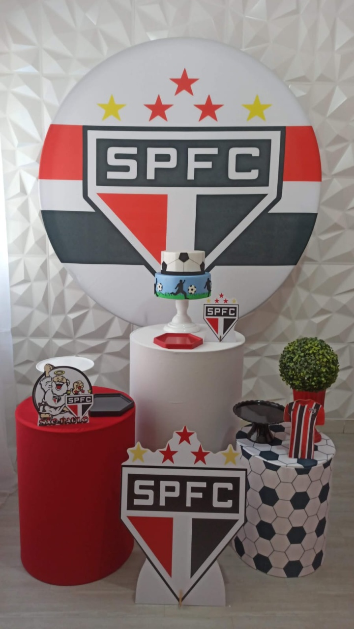 São Paulo - Prata - Decorações Ale Ramos