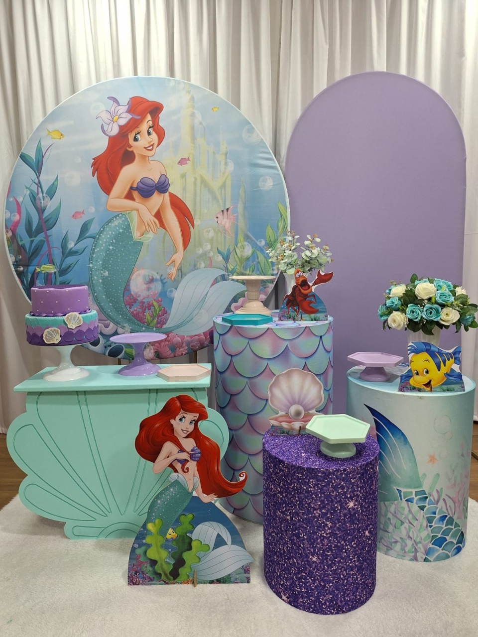 Ariel - Diamante - Decorações Ale Ramos