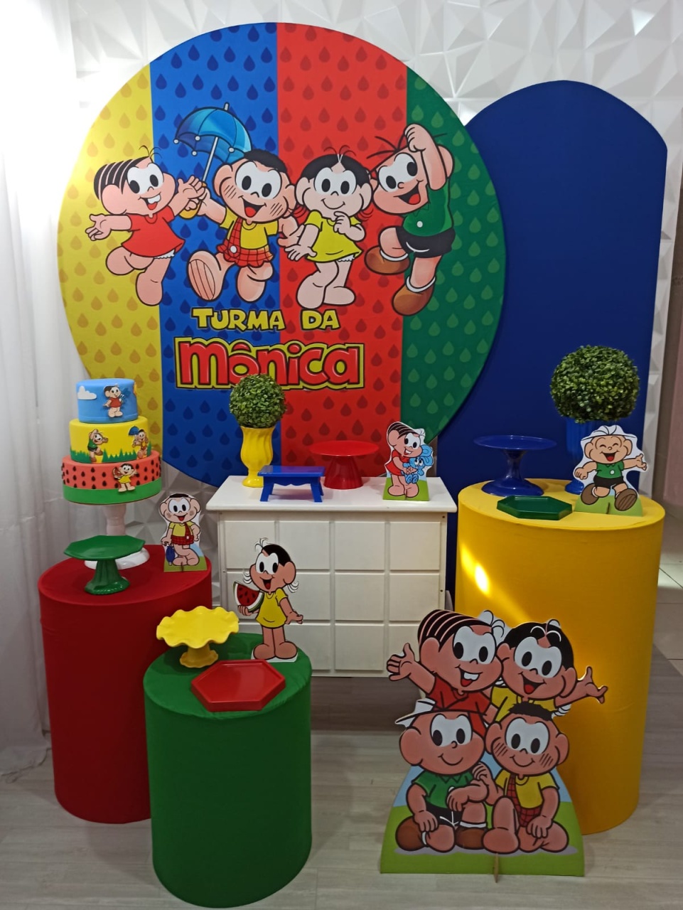 Turma da Mônica - Diamante 1 - Decorações Ale Ramos