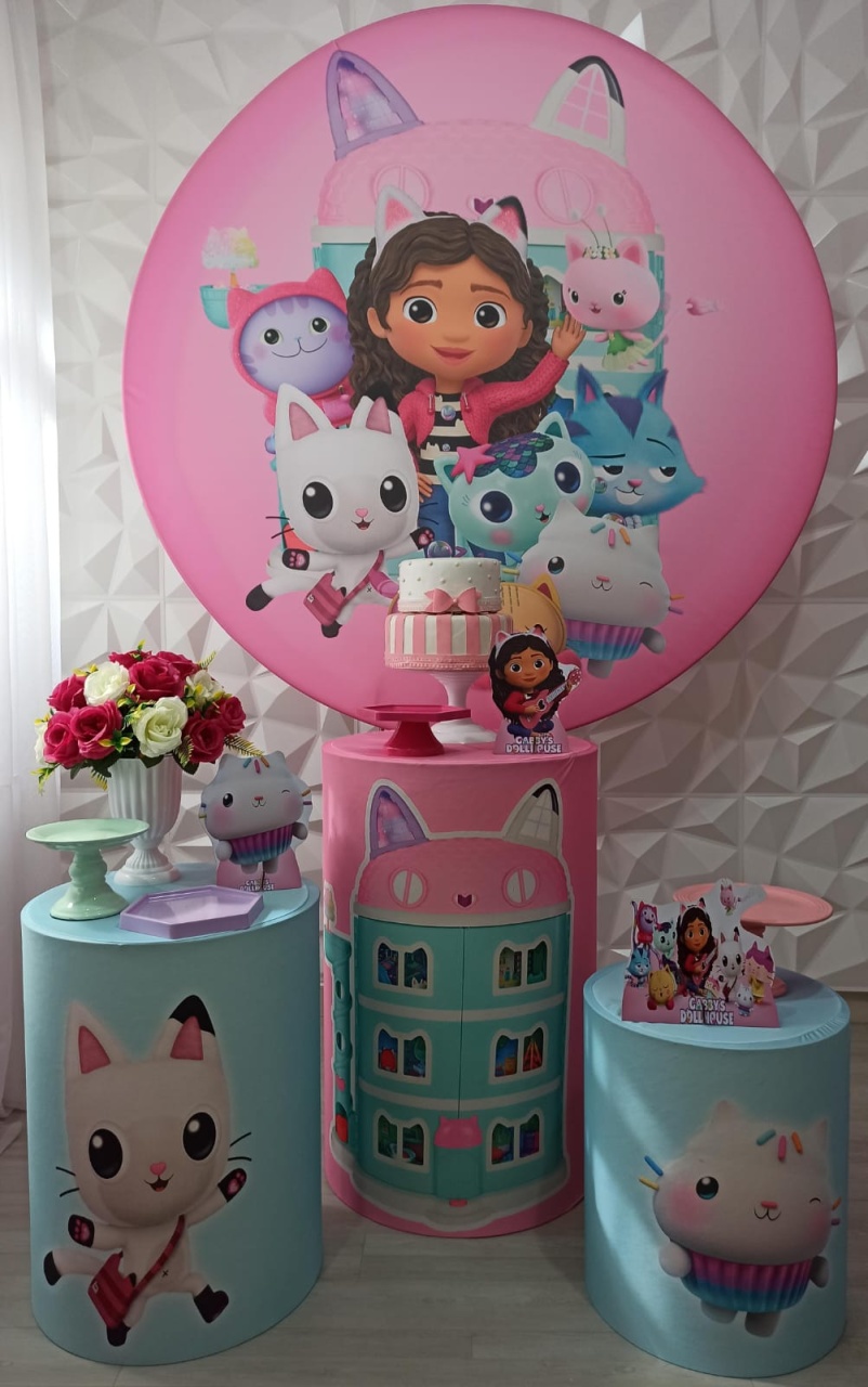 Casa Mágica Gabi - Prata - Decorações Ale Ramos