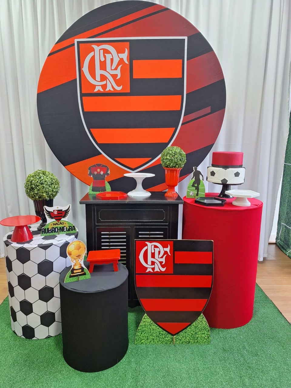 Flamengo - Ouro - Decorações Ale Ramos