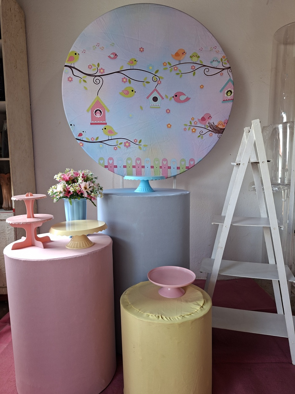 Passarinhos - Bola Boneca Decorações