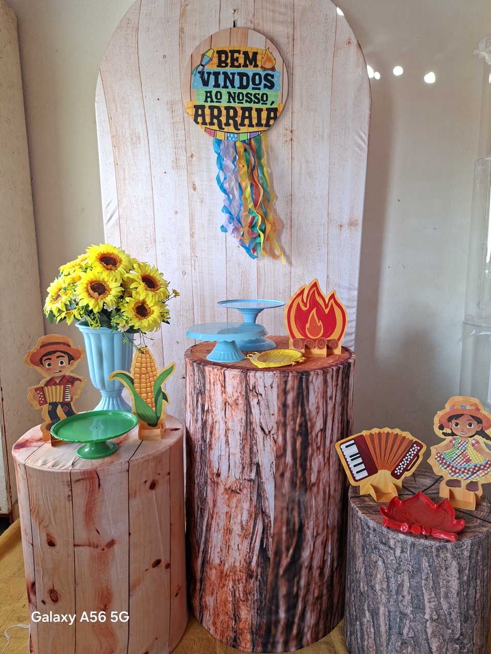 Junino Nosso Arraiá - Bola Boneca Decorações