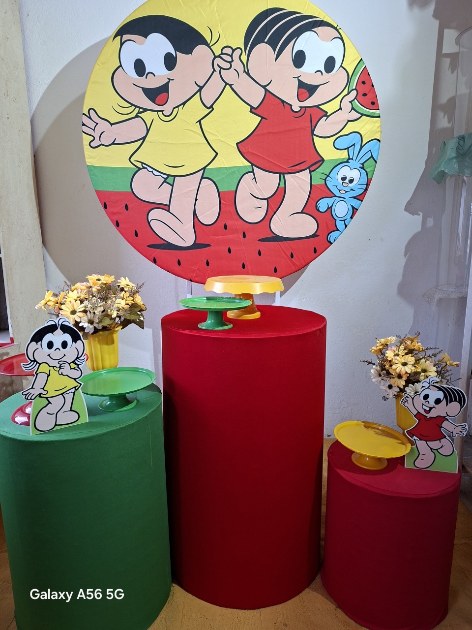 Mônica E Magali - Bola Boneca Decorações