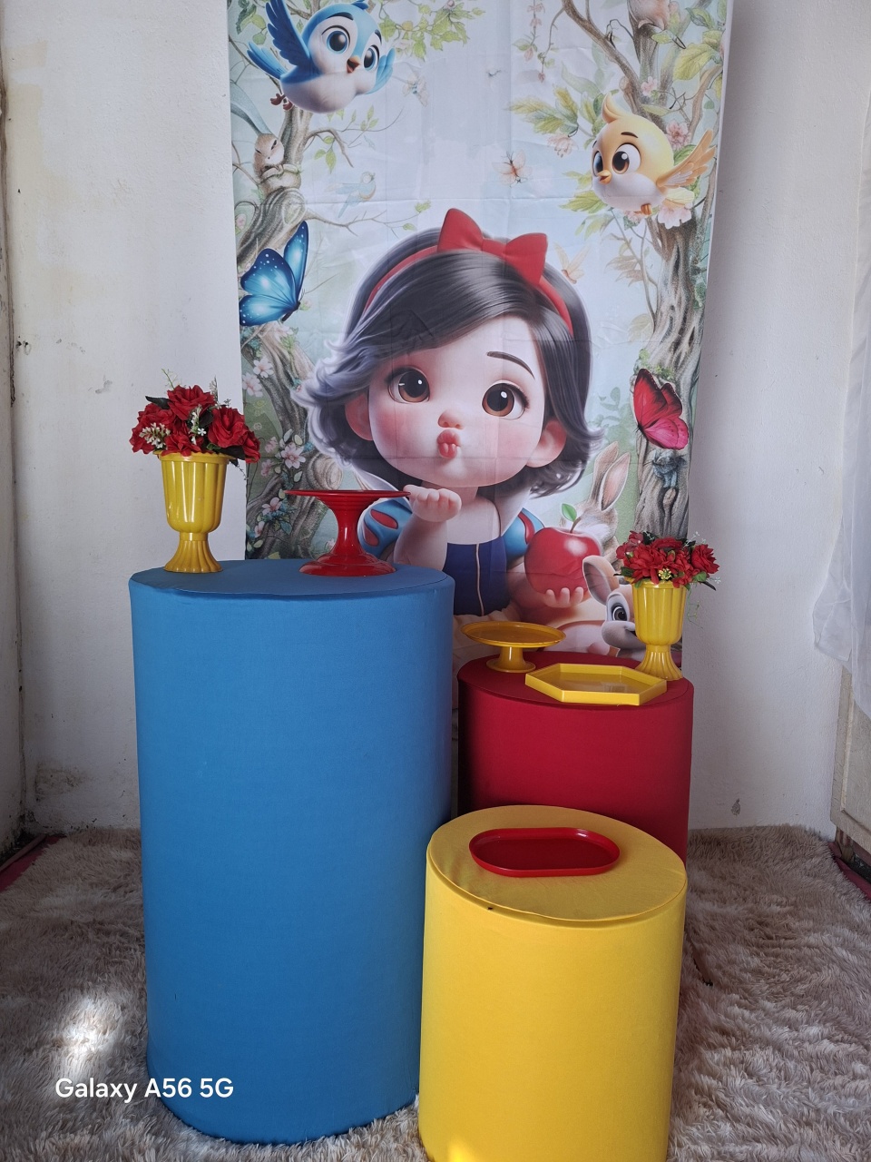 Branca de Neve Baby - Bola Boneca Decorações