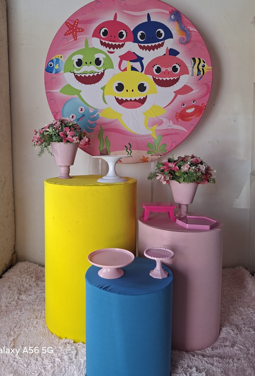 Baby Shark 2 - Bola Boneca Decorações