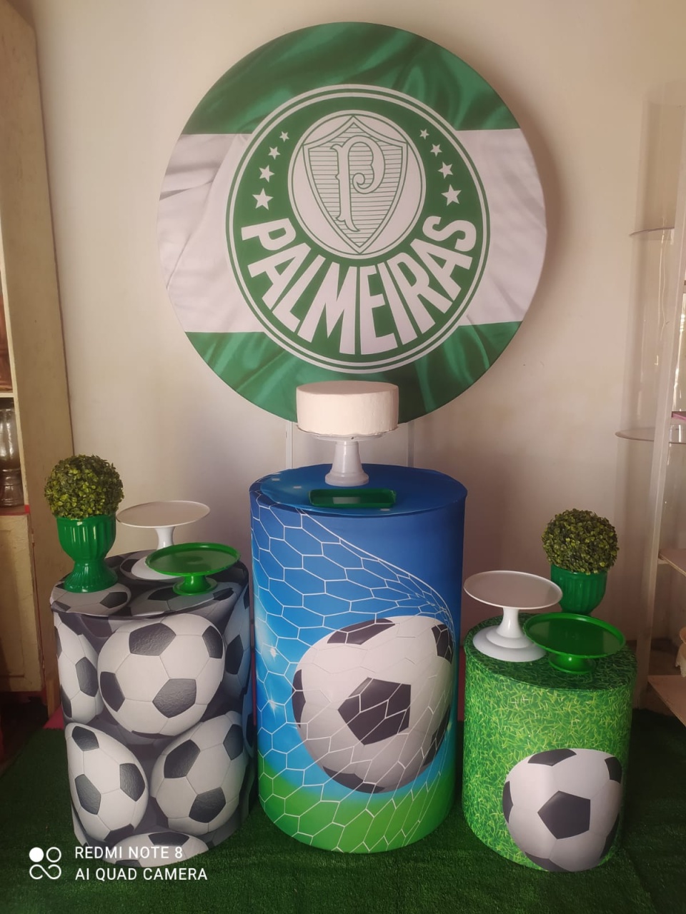 Palmeiras  - Bola Boneca Decorações