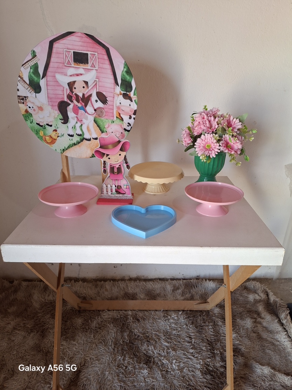 Pequena Vaqueira - Bola Boneca Decorações