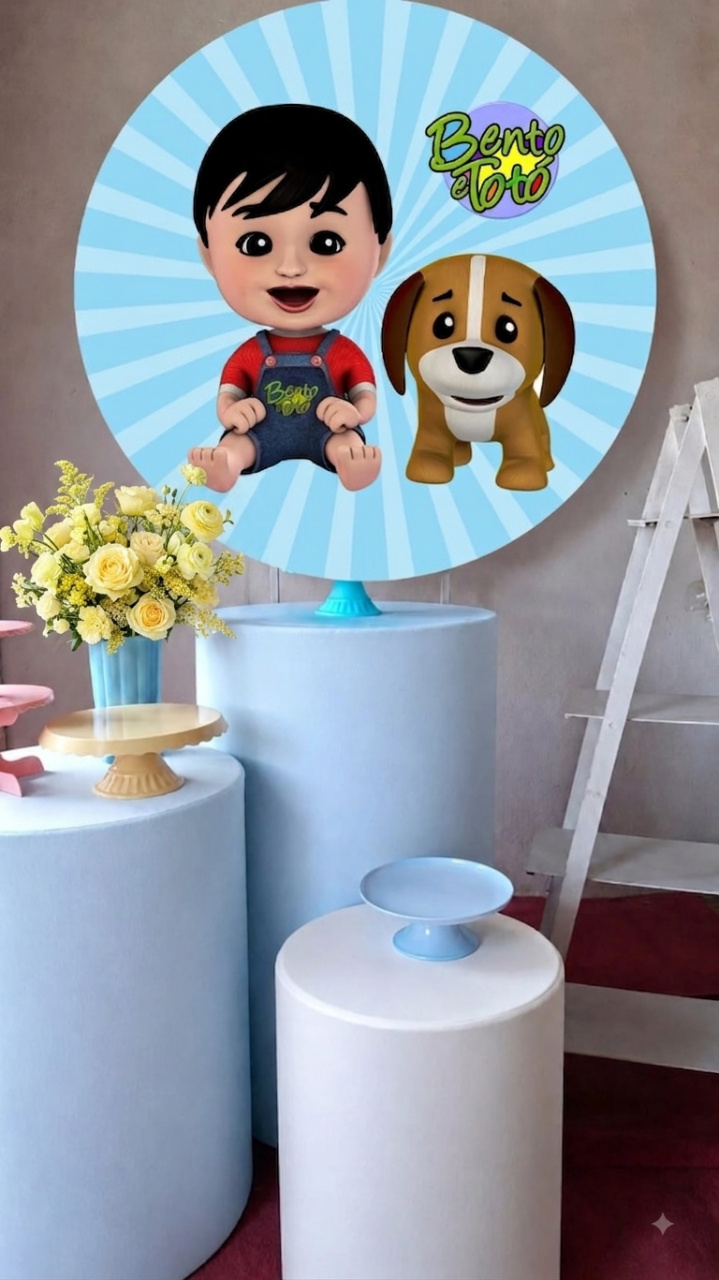 Bento E Toto Essencial - Bola Boneca Decorações