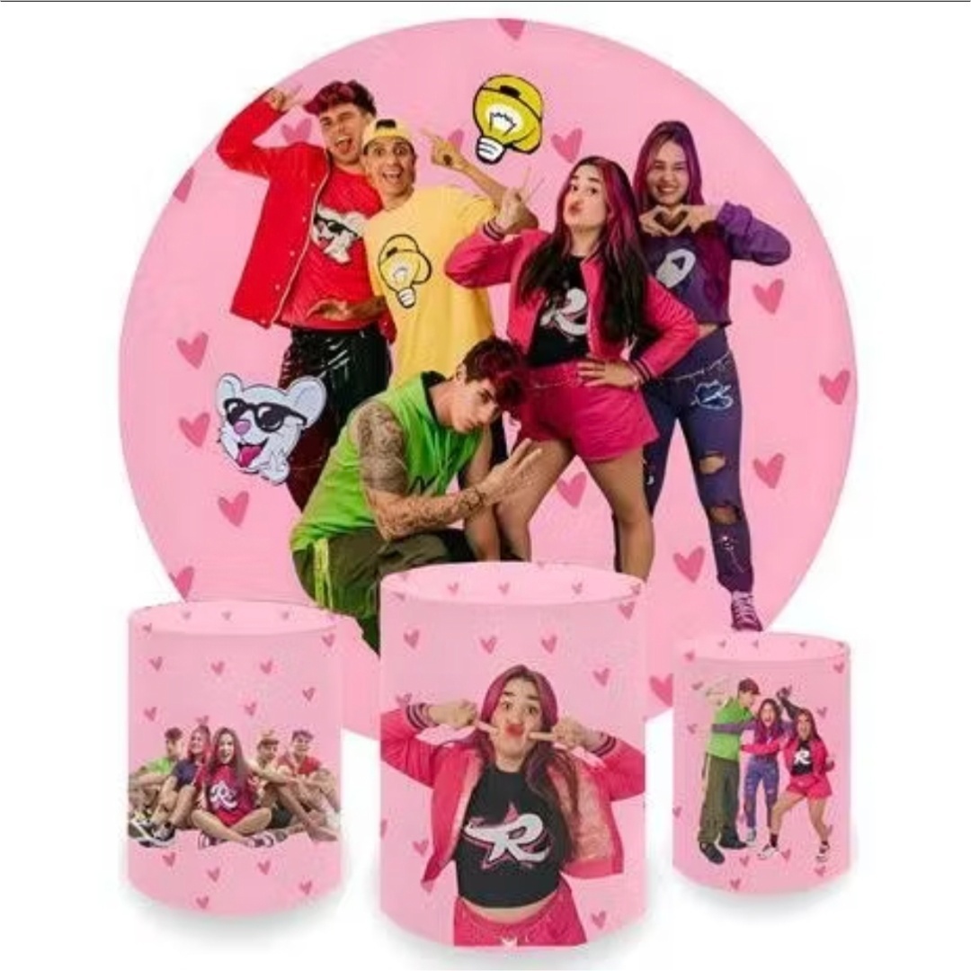 dos Rosa Basico - Bola Boneca Decorações