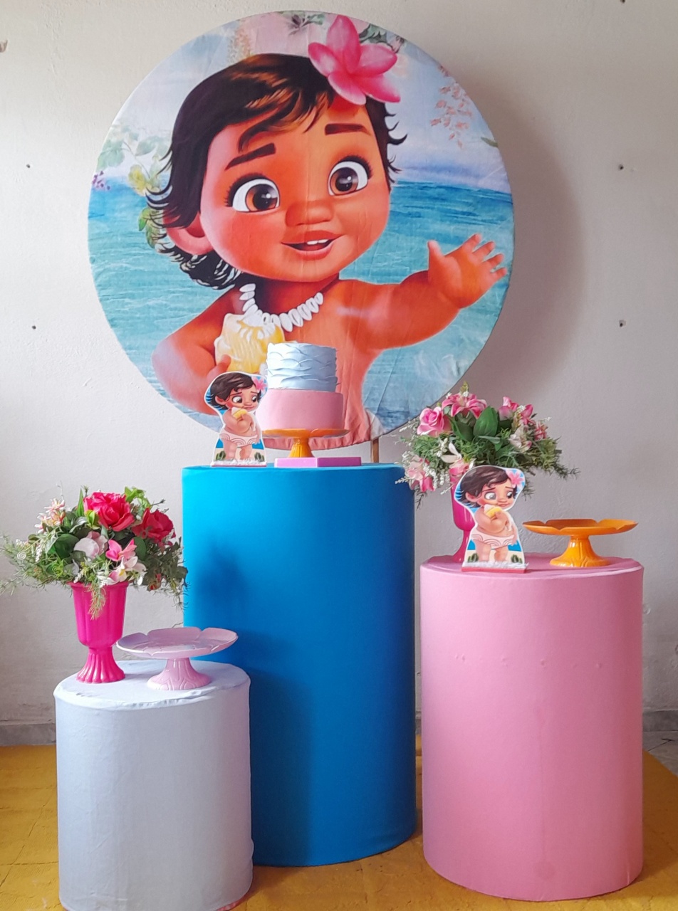 Moana Baby - Bola Boneca Decorações