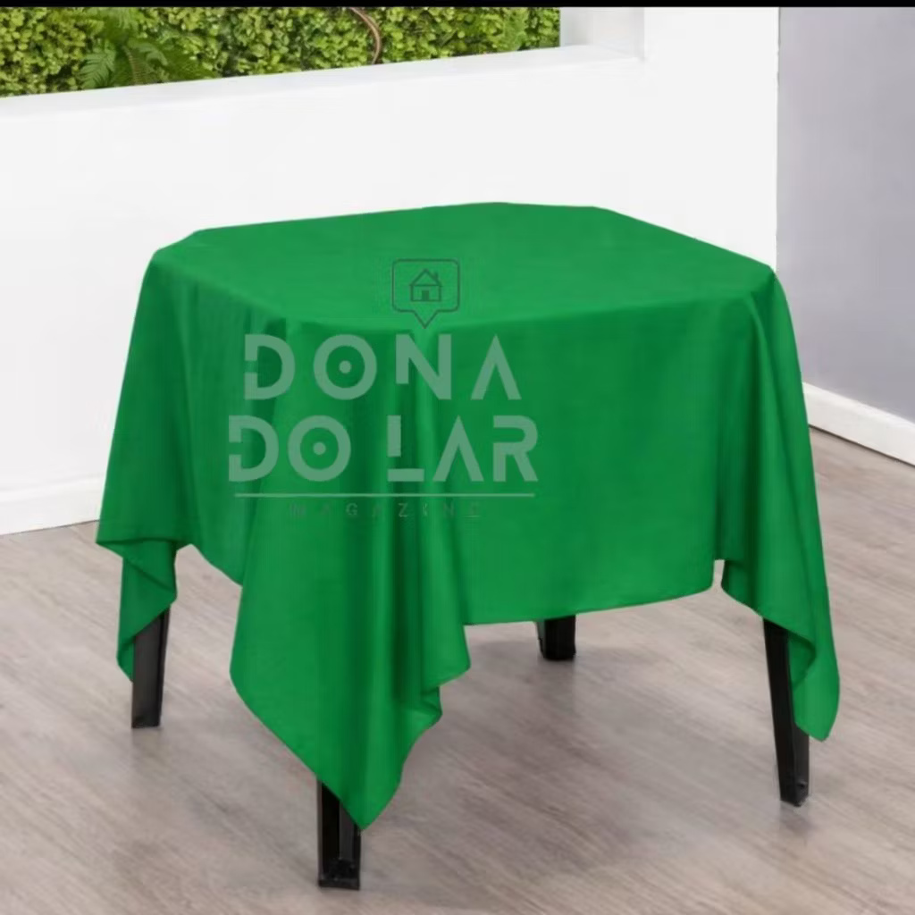Toalhas de Mesa Verde - Bola Boneca Decorações