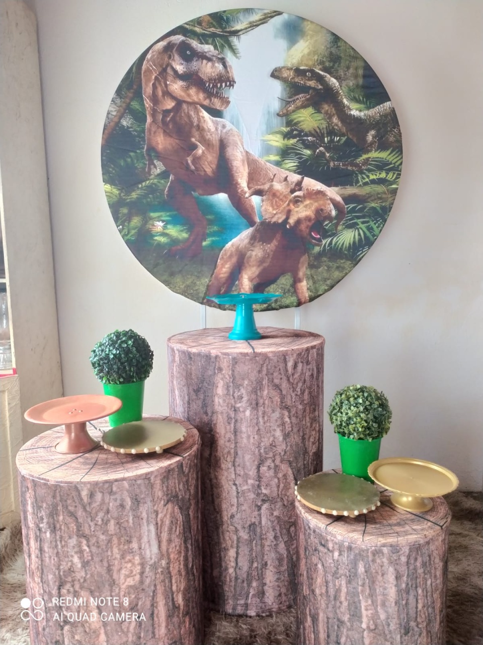 Dinossauros 01 - Bola Boneca Decorações