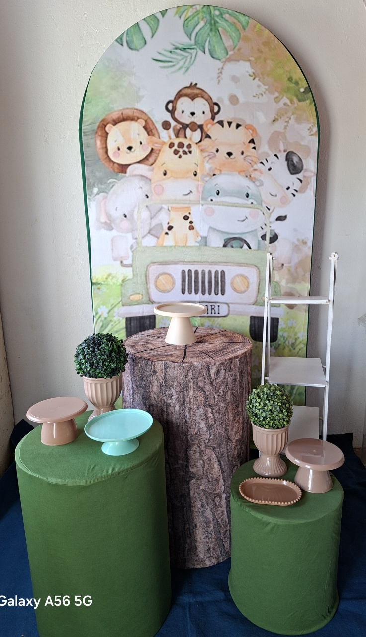 Safari - Bola Boneca Decorações